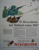 Winchester Its Messerschmitts Ad 1942