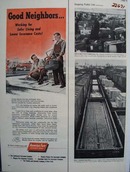 American Fore Insurance Good Neighbors Ad 1954