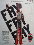 Fry Visible Pump One Close By Ad 1925