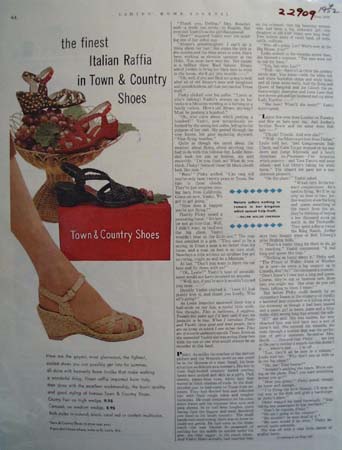 Town And Country Shoes The Finest Ad 1952