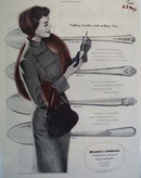 Holmes And Edwards Silverplate Nothing Lovelier Ad 1949