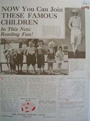 Literary Guild Our Gang And Jackie Coogan Ad 1929