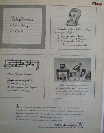 Bell Telephone System Telephones Are Useful Ad 1954