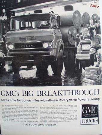 GMC Trucks Big Breakthrough Ad 1960