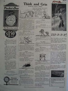 Westclox Pocket Ben Back to School Ad 1929