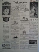 Westclox Pocket Ben Back to School Ad 1929