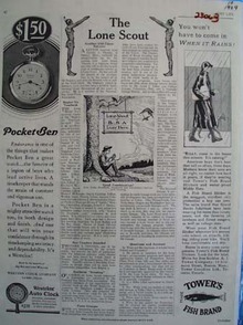 Westclox Pocket Ben In A Circle Ad 1929