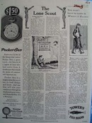 Westclox Pocket Ben In A Circle Ad 1929