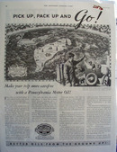 Pennsylvania Motor oil Ad 1934