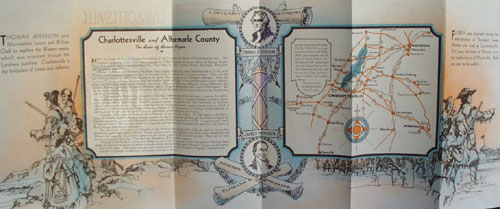 Charlottesville Brochure 1940s