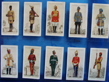 Military Uniforms Player and Sons Cards