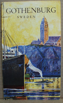 1930 Sweden Booklet Gothenburg that has nice ship litho