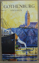 1930 Sweden Booklet Gothenburg that has nice ship litho