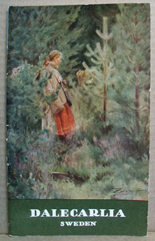 1930 Sweden Booklet Dalecarlia that has nice Cow girl