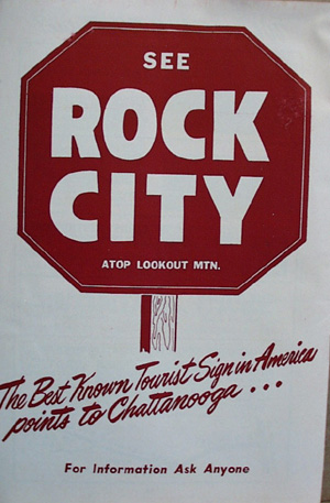 Chattanooga Visitors booklet and Lookout Mountain battlefields book