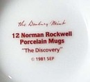Norman Rockwell pedestal mug, Circus Clown, 1981