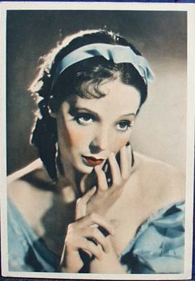 Jessie Mathews 1930s postcard ,