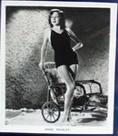 Film and stage beauty Anne Shirley and lounge chair Card