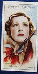 1934 Irene Dunne Film Star Card, No 17
