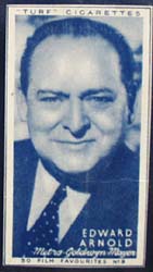 1949 Edward Arnold movie card