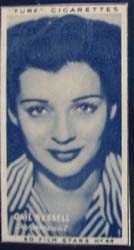 1949 Gail Russell movie card