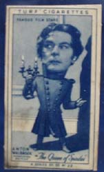 1949 Characture Anton Walbrook movie card