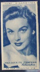 1949 Marguerite Chapman movie card