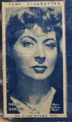 1949 Greer Garson movie card