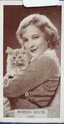 Marion Nixon Film Stars Movie Card