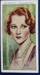 Sally Eilers Film Stars Movie Card