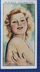 Lilian Harvey Film Stars Movie Card
