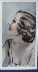 Madge Evans Stage and Cinema Beauty Card 1933