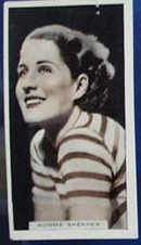Norma Shearer Stage and Cinema Beauty Card 1933,
