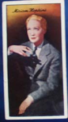 Miriam Hopkins Famous Film Star Card 1935