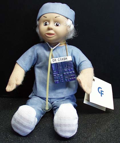 Dr. Crash Surgeon Computer Friends Doll