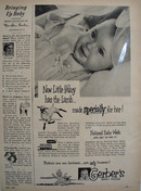 Gerbers Baby Foods Mary Has The Lamb Ad 1951