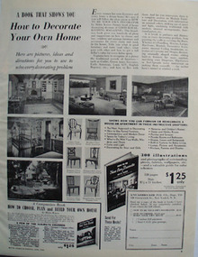 Book How To Decorate Your Home Ad 1946