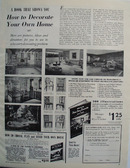 Book How To Decorate Your Home Ad 1946