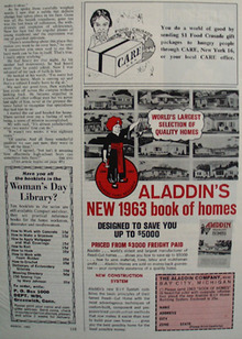 Aladdins Book Of Homes Ad 1963