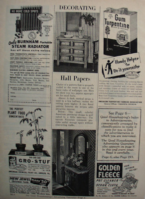 Gum Turpentine Handy Helper Ad 1954