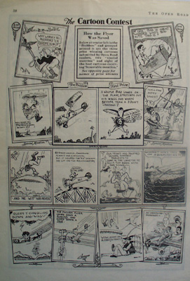 Cartoon Contest How The Flyer Was Saved 1932