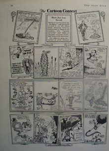 Cartoon Contest How Joe Was Saved 1932