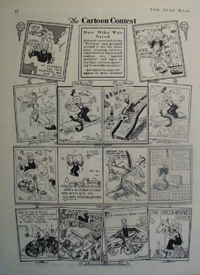 Cartoon Contest How Mike Was Saved 1932