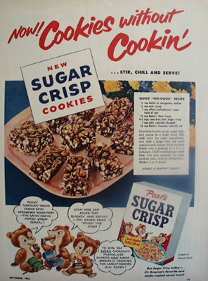 Posts Sugar Crisp And Cookie Ad 1954