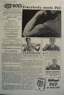 Kelloggs Bran Flakes Everybody Needs Pep Ad 1937