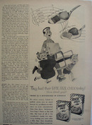 Wheat Chex Father Carrying Chair Ad 1954