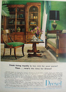 Drexel Furniture Living Royally Ad 1966