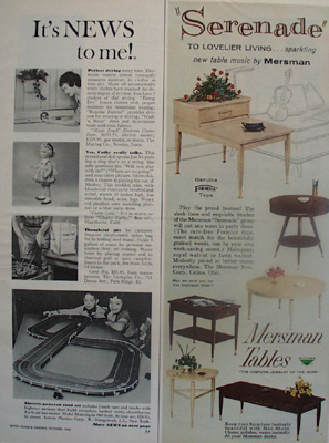 Mersman Tables Serenade Ad 1960
