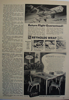 Virtue Bros Furn. Designed Todays Living Ad 1951