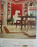 Armstrong Floors Dramatic New Idea Ad 1964